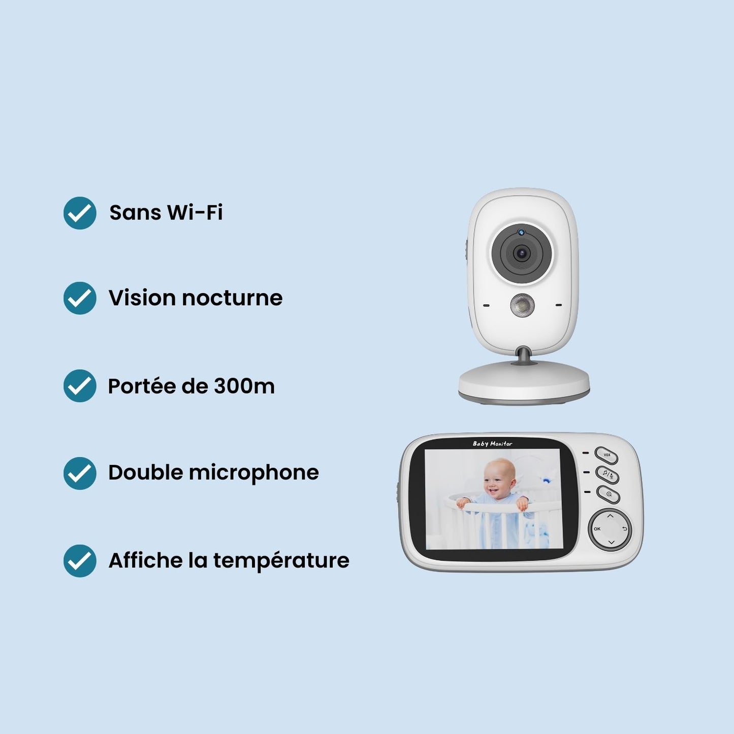 Plumii® – Babyphone Vision Nocturne