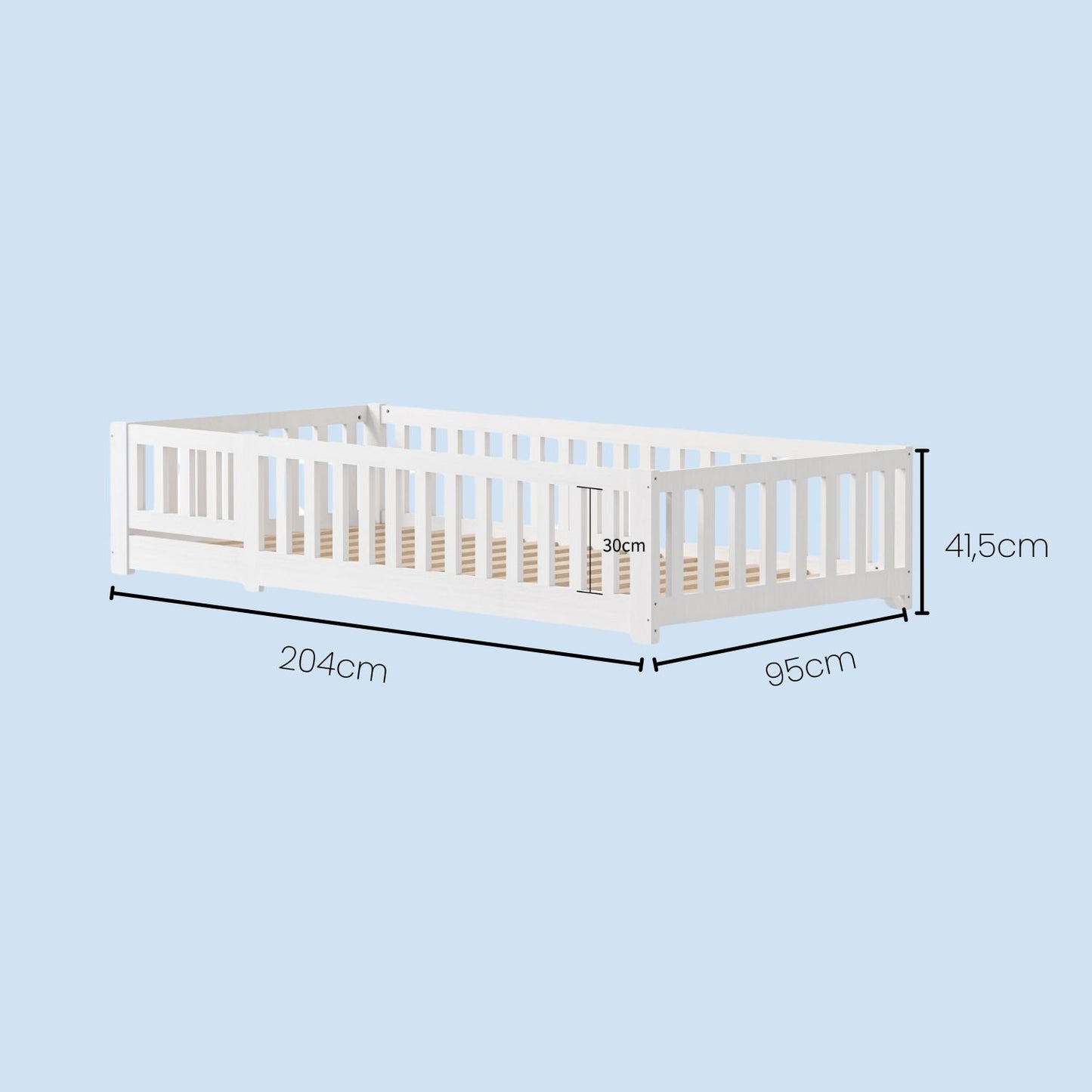Plumii® – Lit au sol Montessori