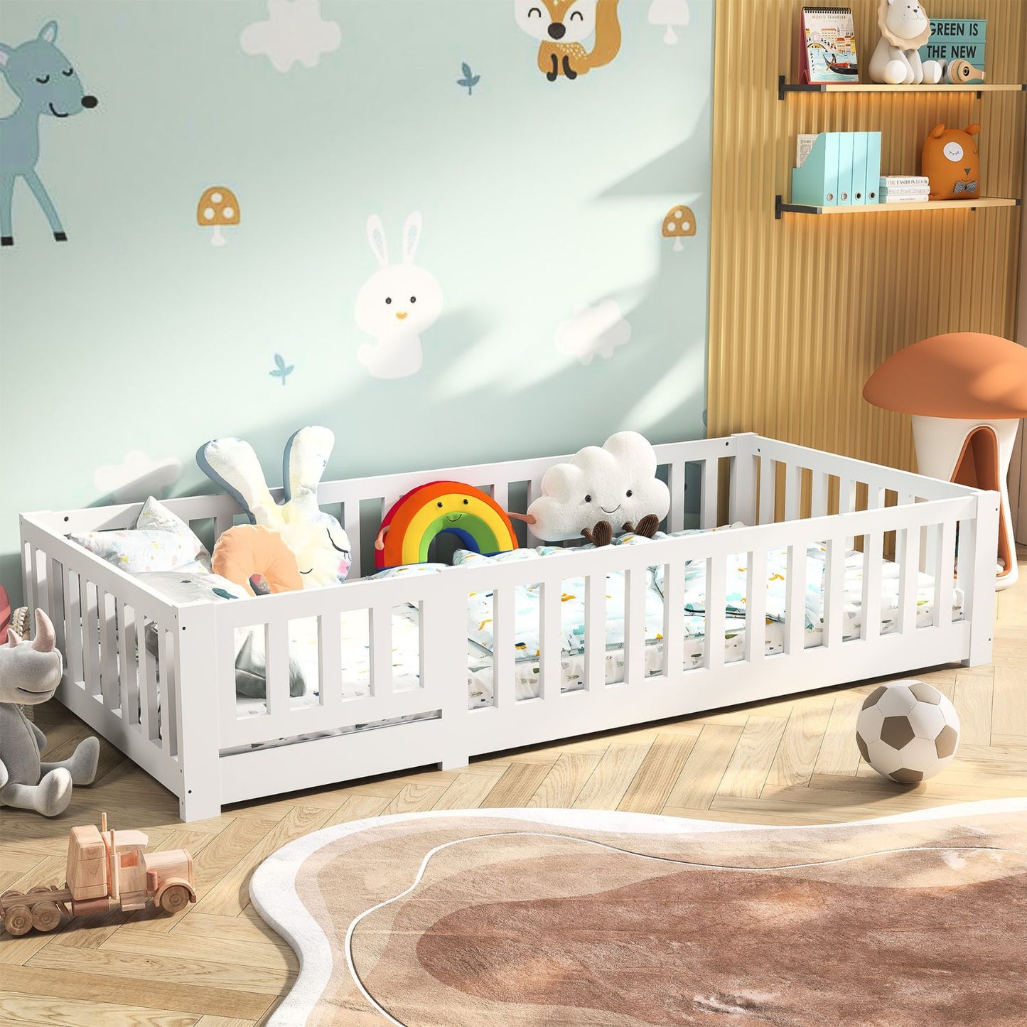 Plumii® – Lit au sol Montessori