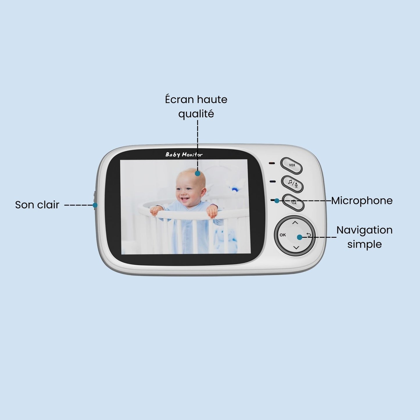Plumii® – Babyphone Vision Nocturne