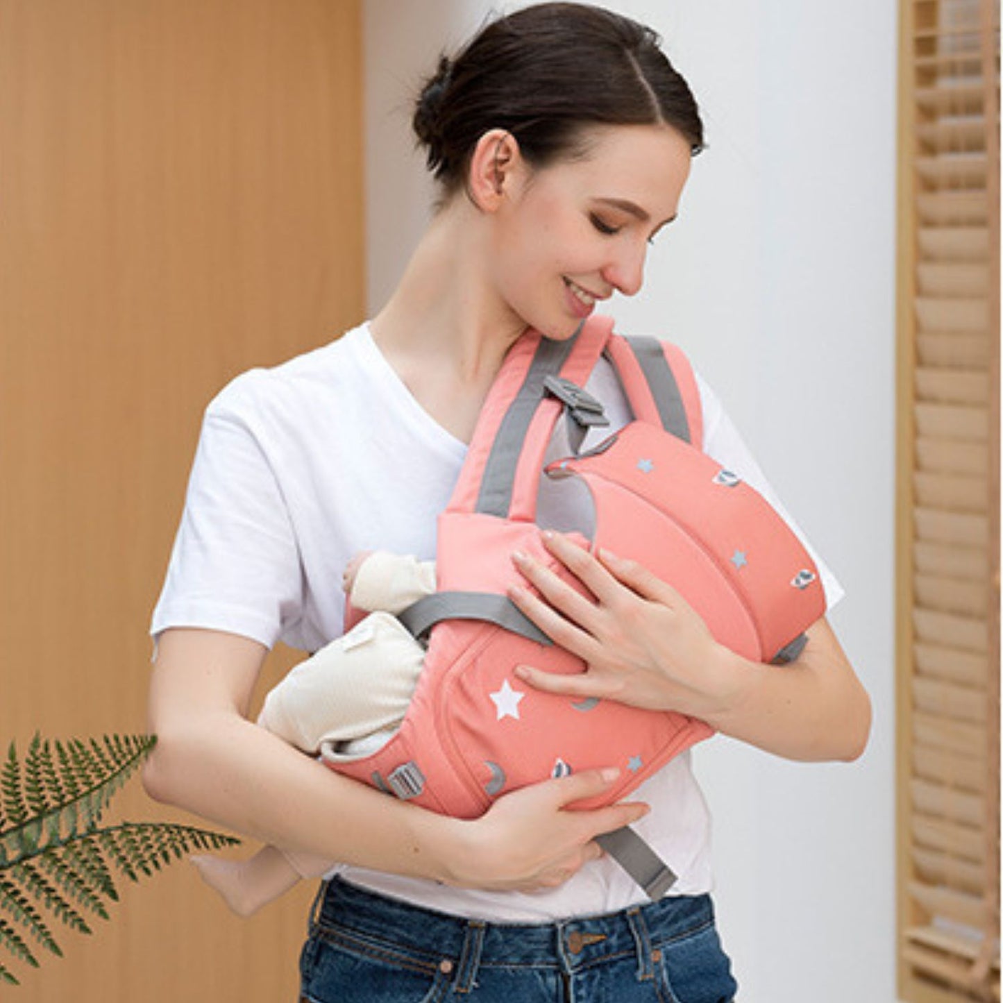 Plumii® – Porte-Bébé Ergonomique 8 en 1