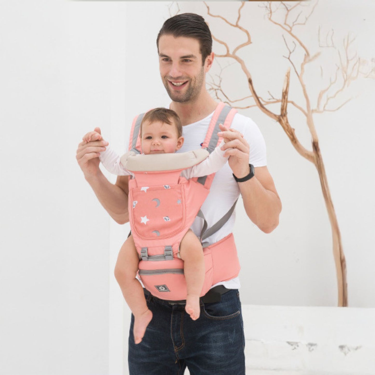 Plumii® – Porte-Bébé Ergonomique 8 en 1